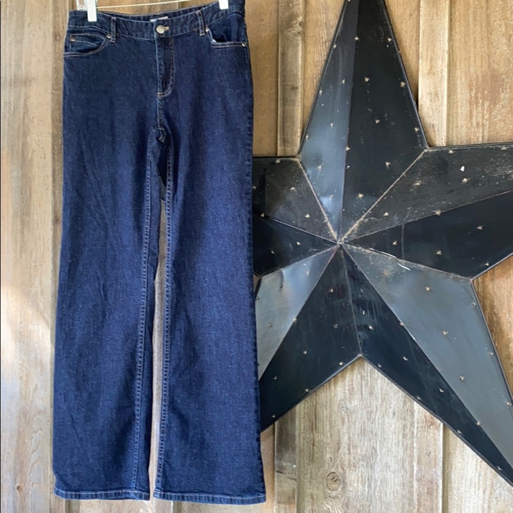 J.Jill Dark Wash Jeans Size 6